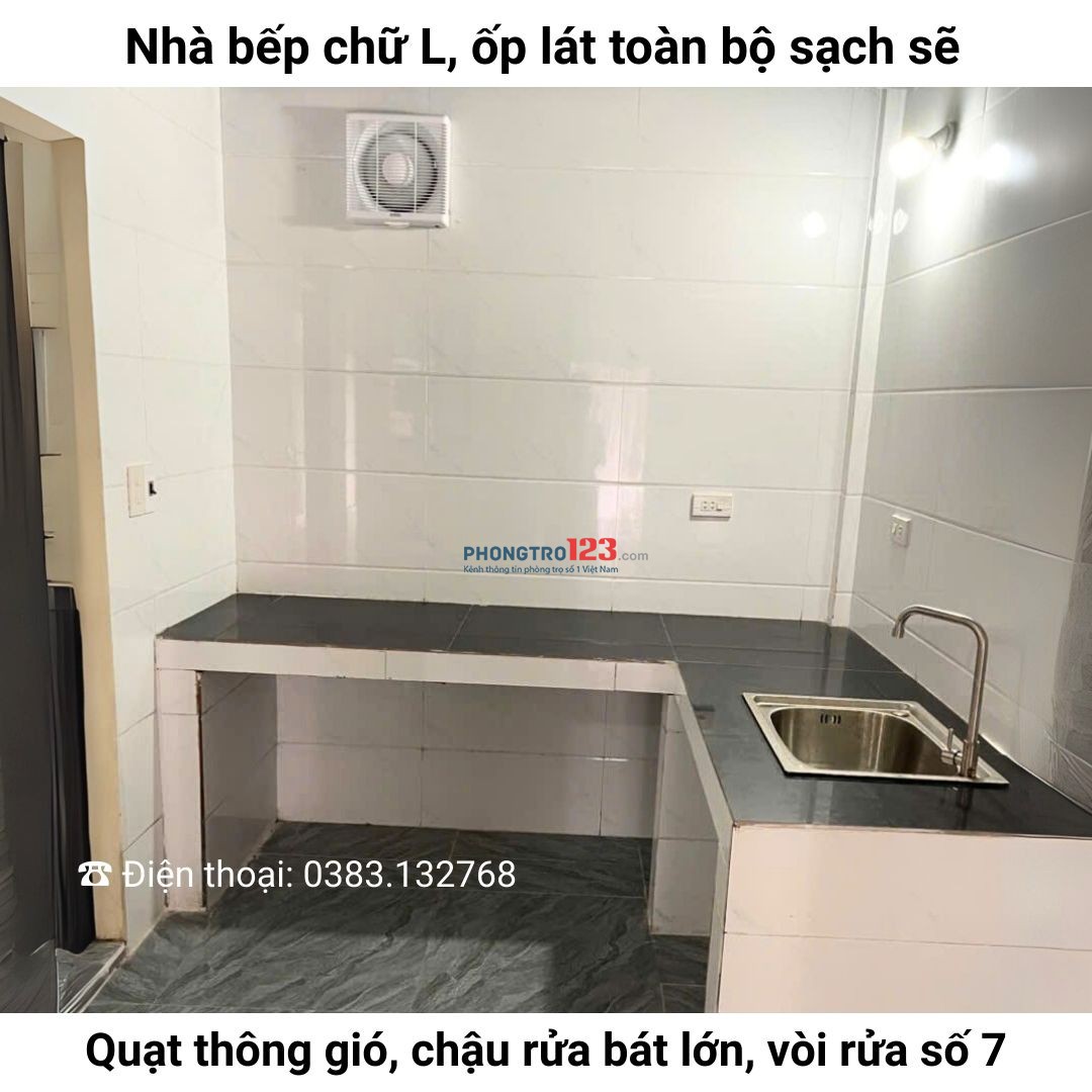 Phòng trọ khép kín vinh nghệ an, diện tích 35 m2 có gác lửng 15m2