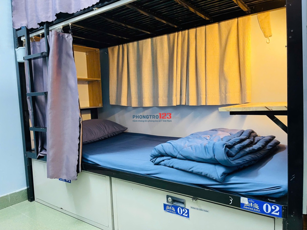 Ở ghép/ sleepbox riêng tư đường Đỗ Xuân Hợp, chỉ 1TR3 trọn gói, phòng máy lạnh, đầy đủ tiện nghi
