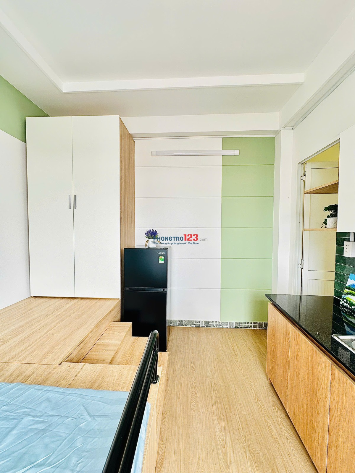 Phòng đẹp bancon đủ nội thất 205 Phạm Văn Chiêu Q. Gò Vấp LH 0389 060 065