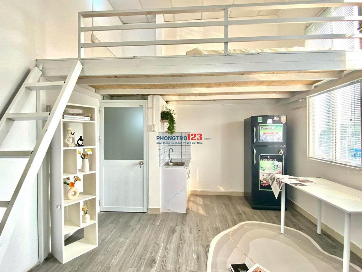 CĂN HỘ GÁC LỬNG ĐẸP THOÁNG MÁT TẠI TÂN SƠN GẦN SÂN BAY TÂN SƠN NHẤT