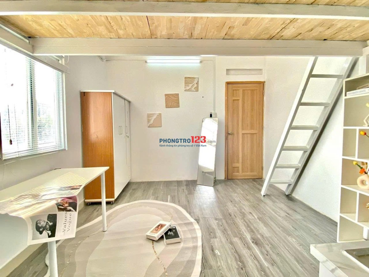 CĂN HỘ GÁC LỬNG ĐẸP THOÁNG MÁT TẠI TÂN SƠN GẦN SÂN BAY TÂN SƠN NHẤT