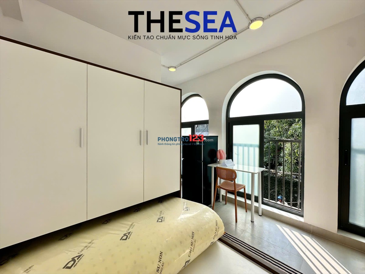 PHÒNG FULL NỘI THẤT - BAN CÔNG NGAY DƯƠNG QUẢNG HÀM - EMART PHAN VĂN TRỊ