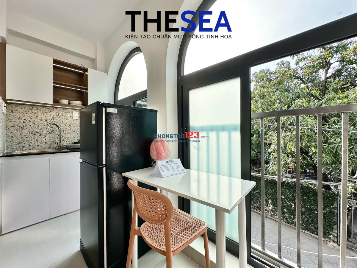 PHÒNG FULL NỘI THẤT - BAN CÔNG NGAY DƯƠNG QUẢNG HÀM - EMART PHAN VĂN TRỊ