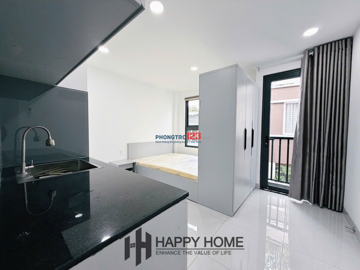 Phòng mới khai trương khu Phan Xích Long, Phú Nhuận, giá từ 5trX, Ban công, cửa sổ, Full nội thất