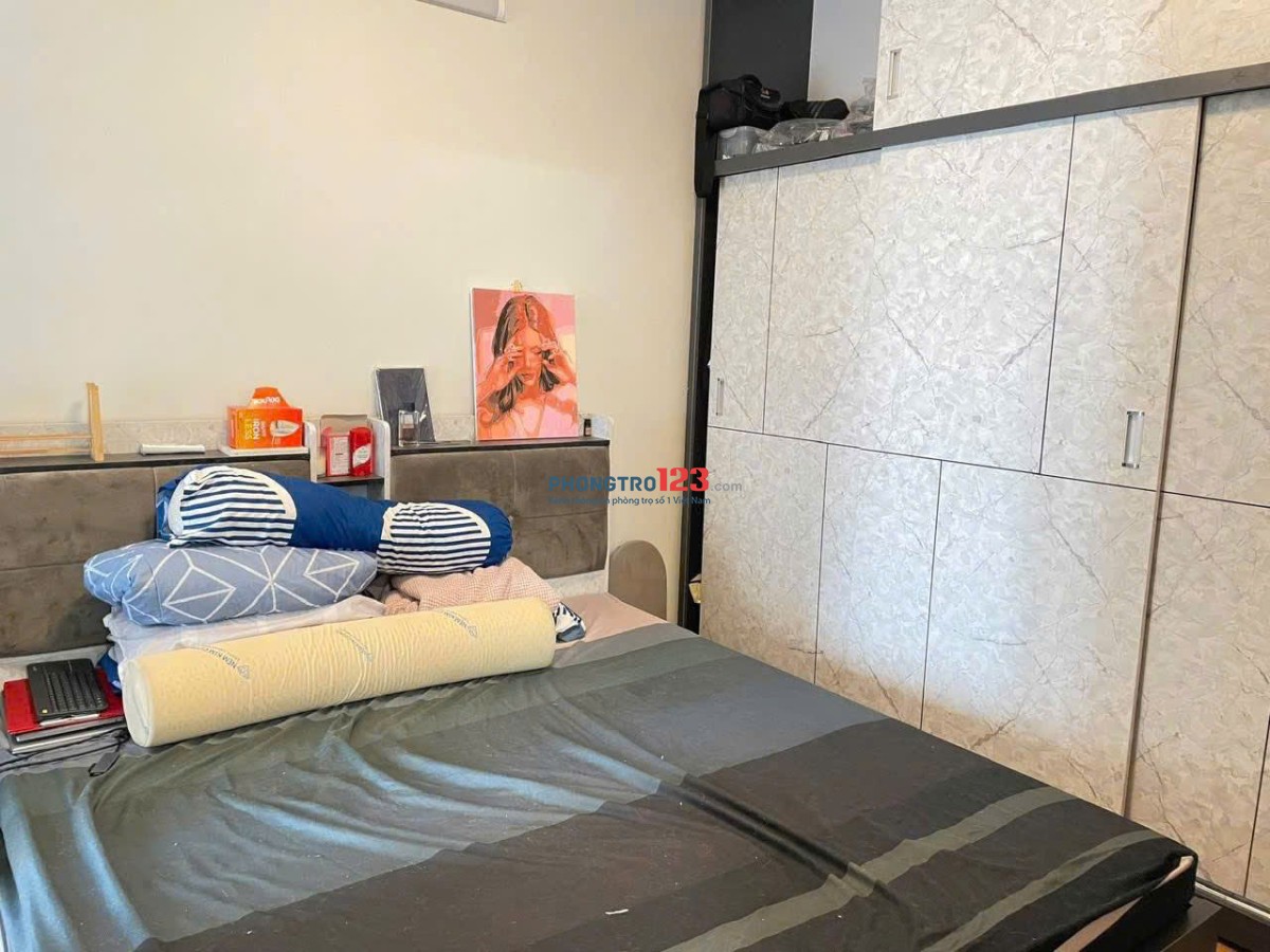 Căn 2p ngủ Carillon 5, Lũy Bán Bích, TP giá 11tr/th, NT, Bancong rộng.