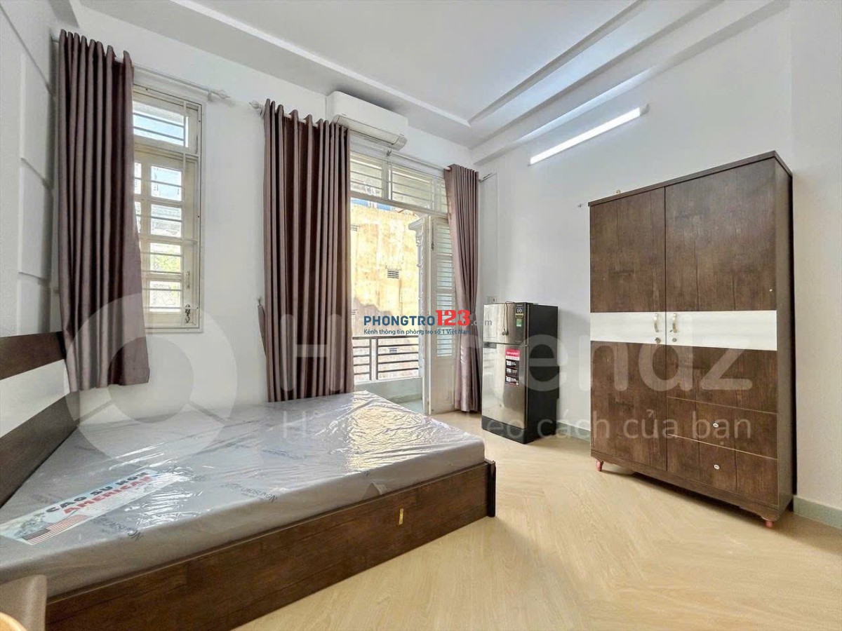 CHO THUÊ STUDIO BAN CÔNG NGAY SÂN BAY – NGUYỄN VĂN VĨNH, TÂN BÌNH – THOÁNG MÁT, SANG XỊN 