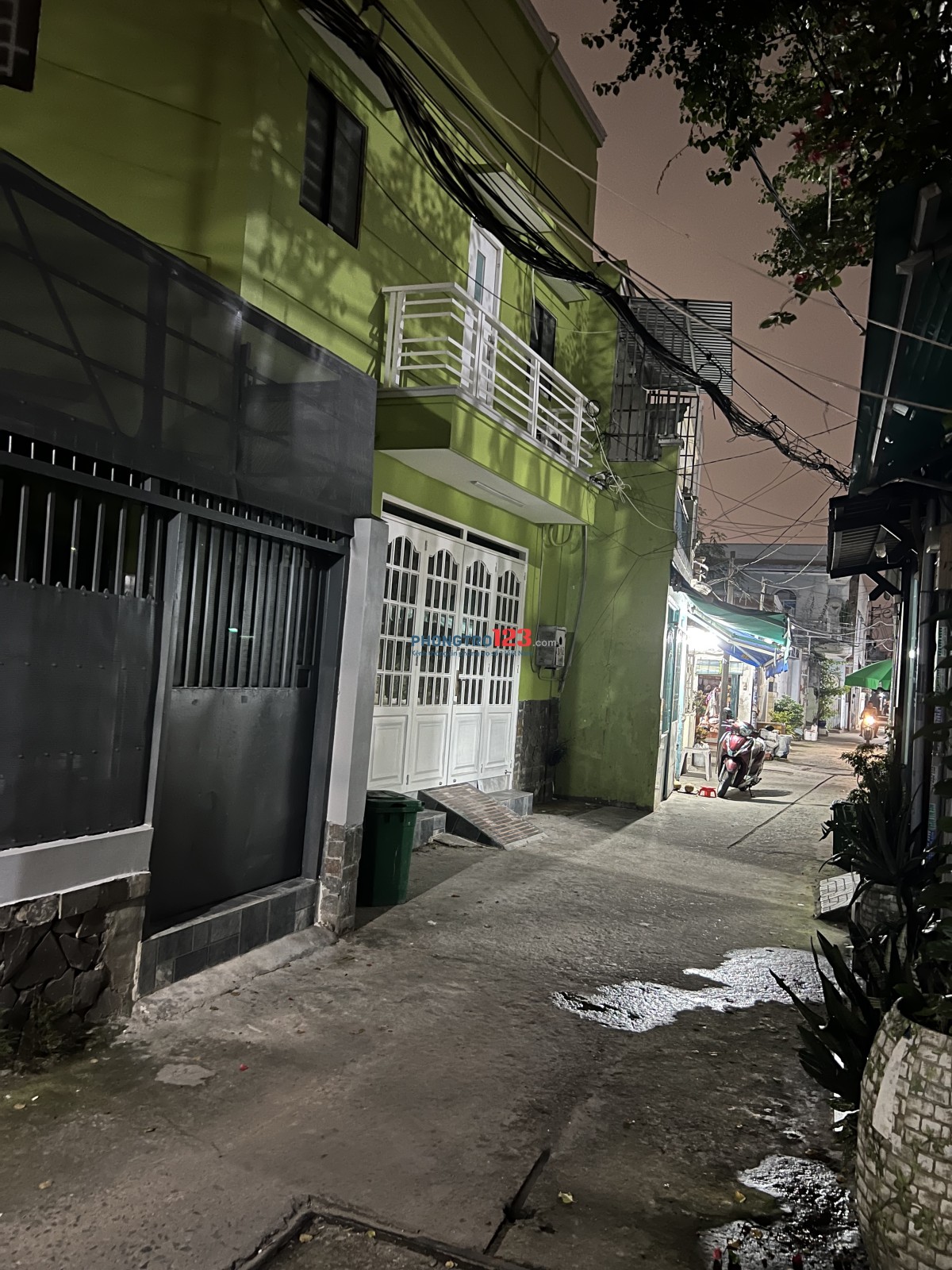 Phòng mới 27m2, wc riêng, bếp riêng, máy lạnh, free máy giặt