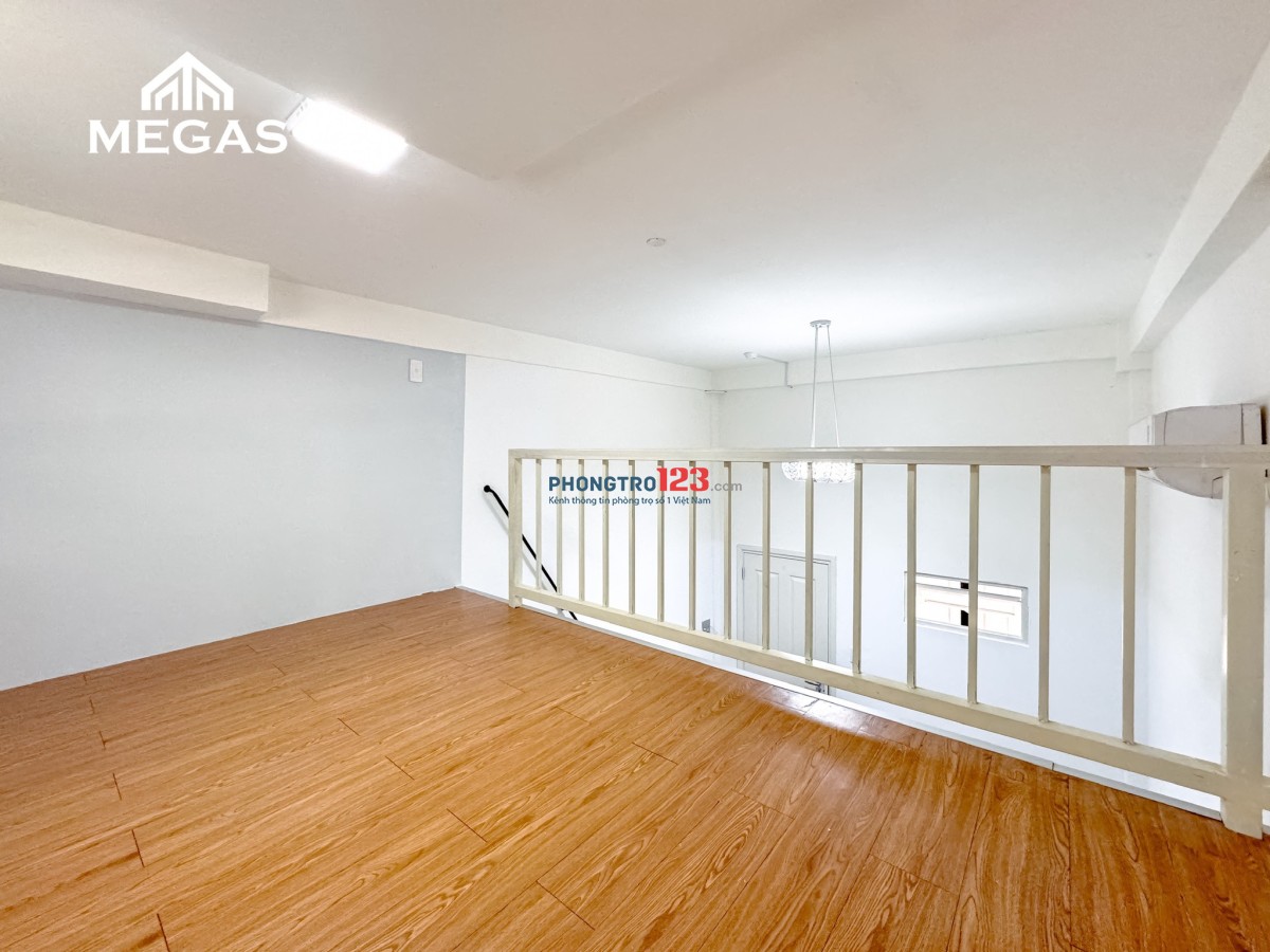 PHÒNG GÁC CAO CHO THUÊ SẴN NỘI THẤT RỘNG 35M2 GẦN NGUYỄN THỊ ĐỊNH, CHỢ CÂY XOÀI ĐI RA MAI CHÍ THỌ 5P