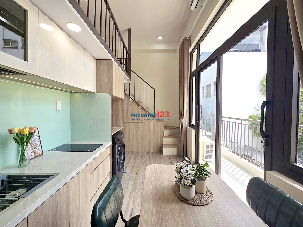 CĂN HỘ DUPLEX BAN CÔNG FULL NT NGAY TÂN QUY Q7 GẦN LOTTE, HIM LAM, RMIT, TDTU, Q1, Q4