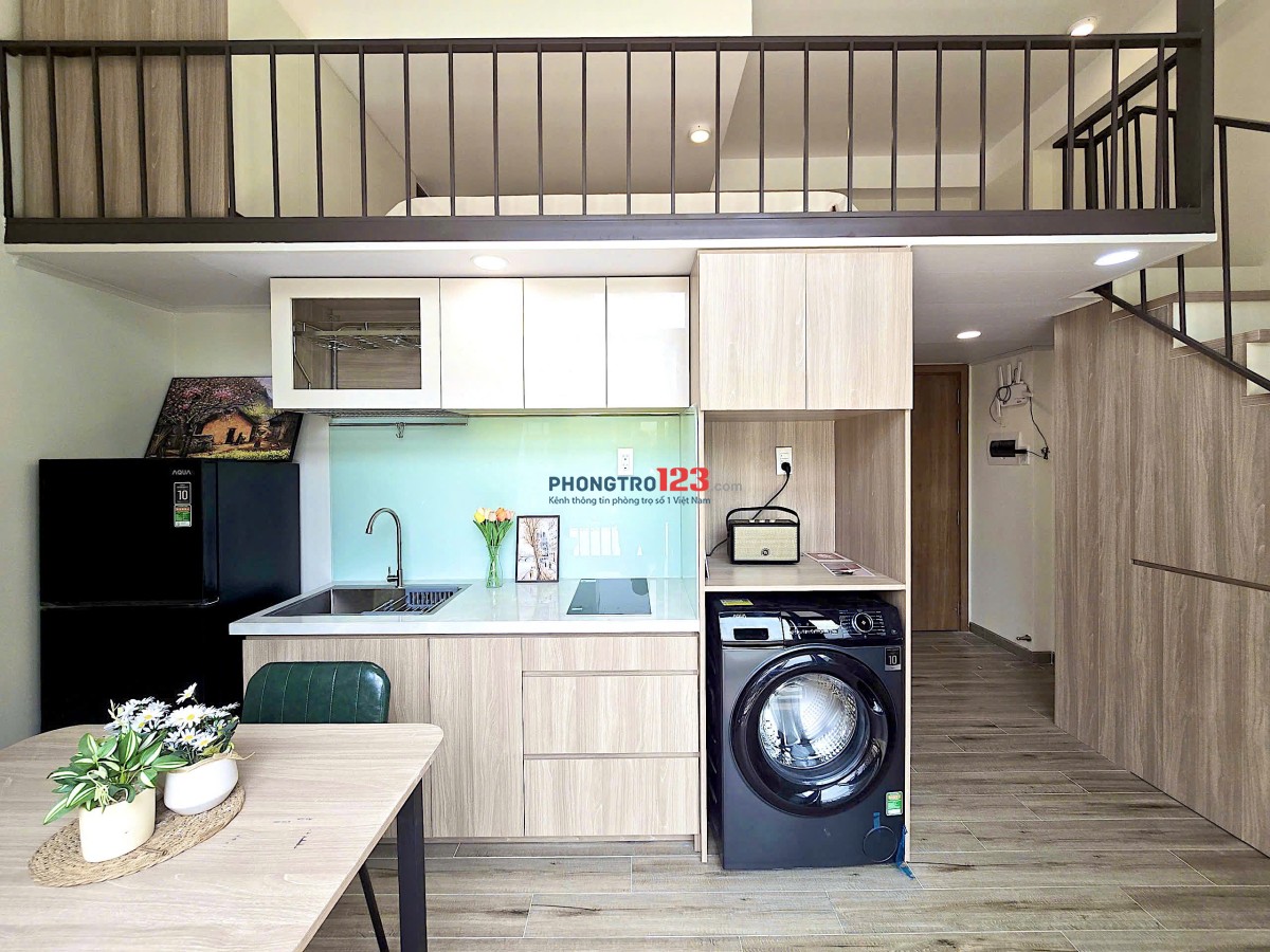 CĂN HỘ DUPLEX BAN CÔNG FULL NT NGAY TÂN QUY Q7 GẦN LOTTE, HIM LAM, RMIT, TDTU, Q1, Q4