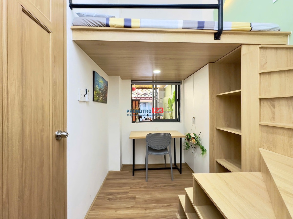 Cho thuê căn duplex mới xây siêu đẹp 5phút đến sân bay