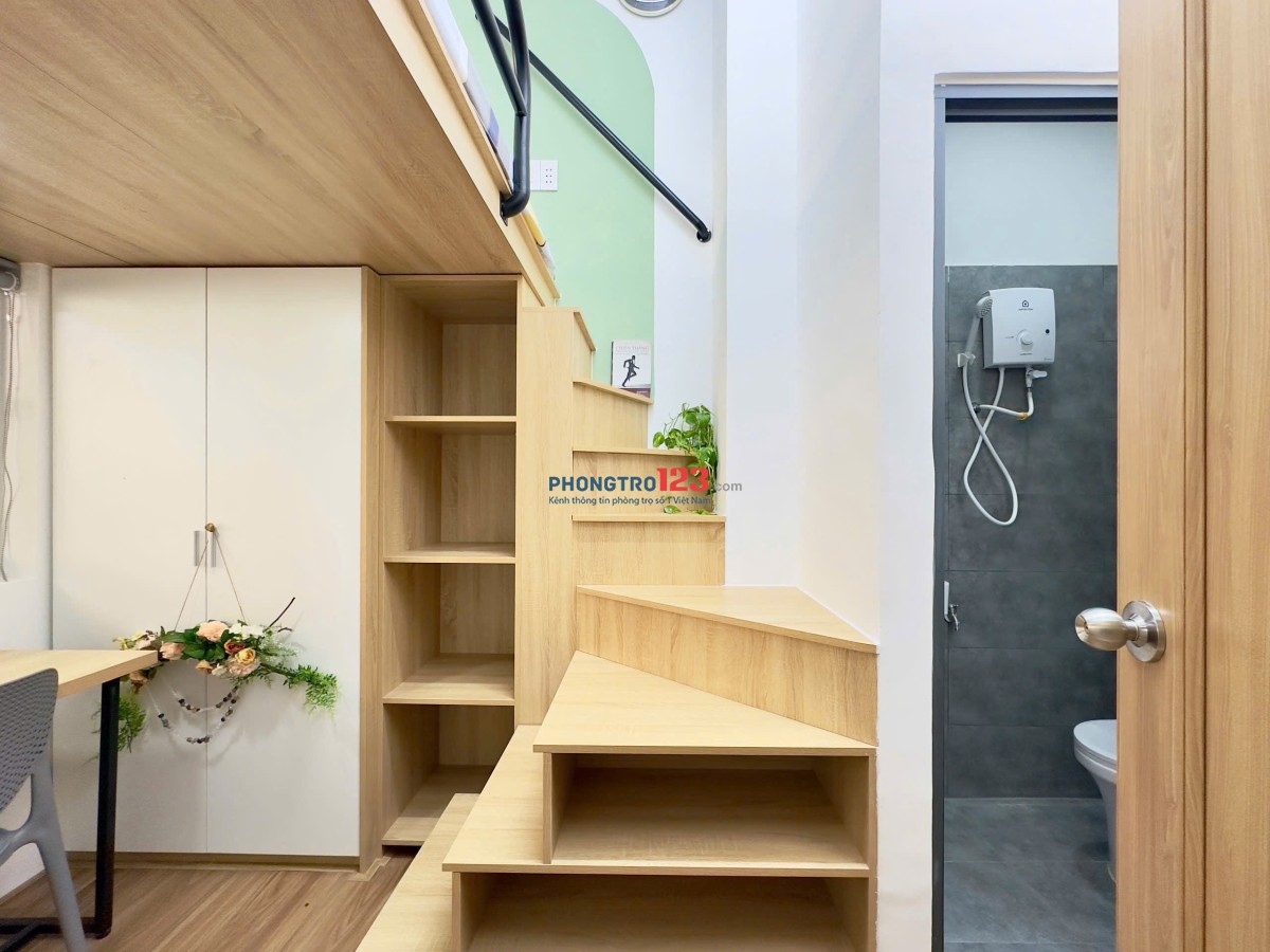 Cho thuê căn duplex mới xây siêu đẹp 5phút đến sân bay