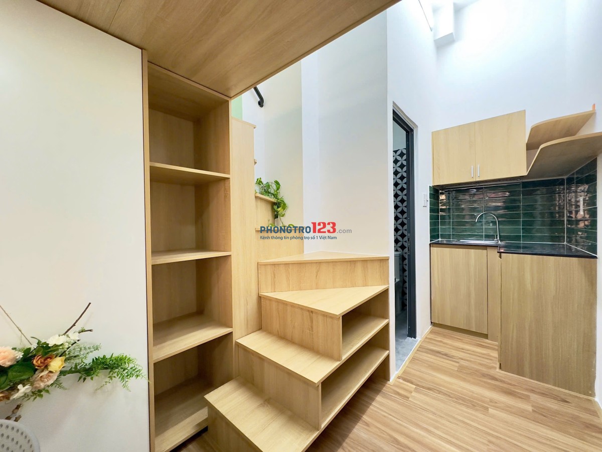 Cho thuê căn duplex mới xây siêu đẹp 5phút đến sân bay