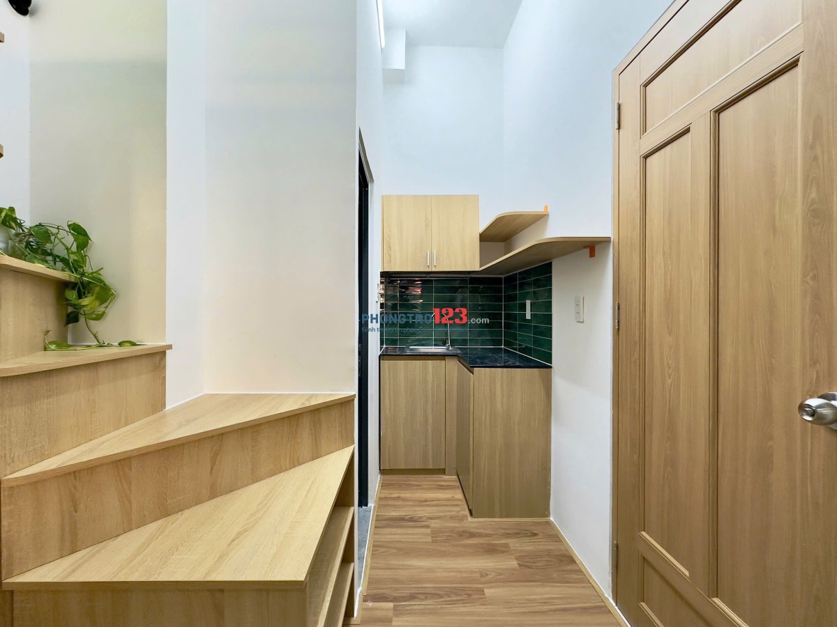 Cho thuê căn duplex mới xây siêu đẹp 5phút đến sân bay