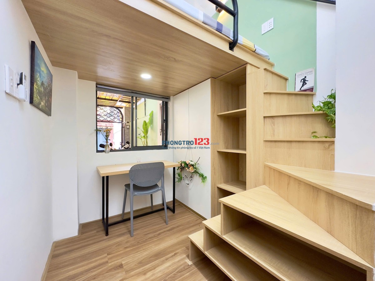 Cho thuê căn duplex mới xây siêu đẹp 5phút đến sân bay