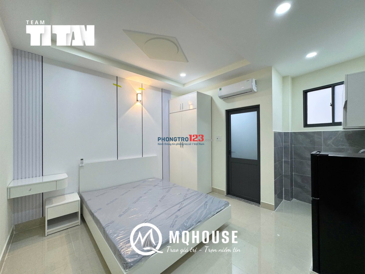 Cho thuê phòng có nội thất máy giặt riêng thang máy Gần Chợ Bà Chiểu Quận Bình Thạnh