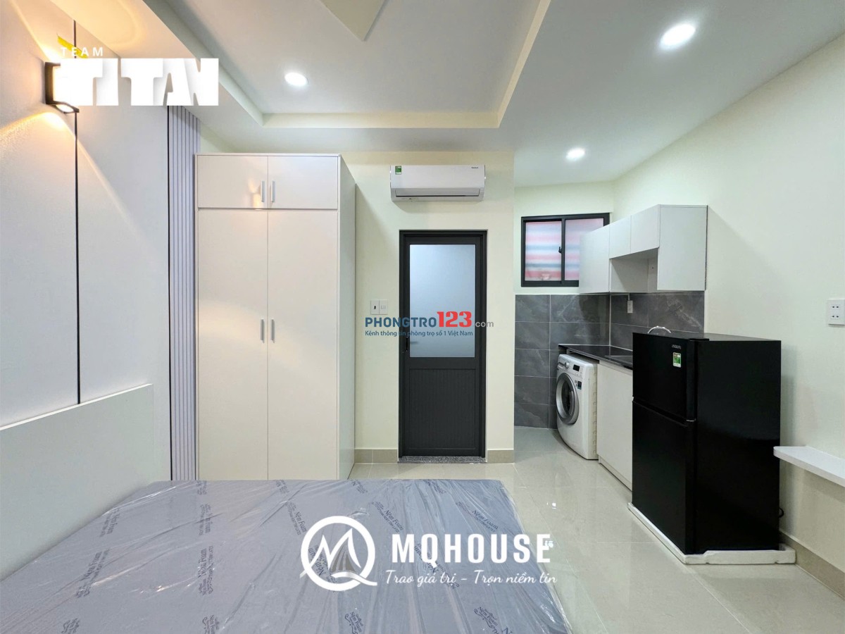 Cho thuê phòng có nội thất máy giặt riêng thang máy Gần Chợ Bà Chiểu Quận Bình Thạnh