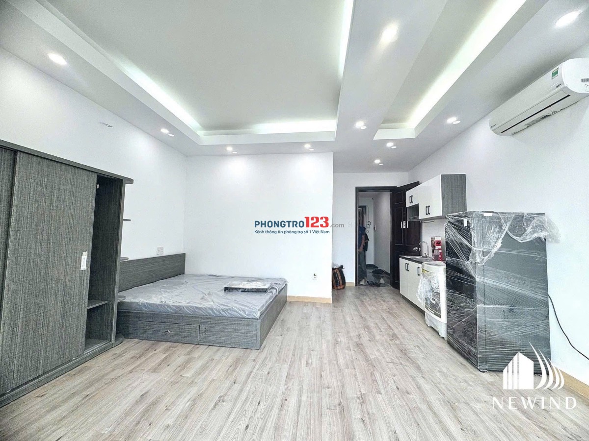 Cho thuê studio cửa sổ Quận 7 Tân Phong full nội thất gần Lotte Mart TDTU RMIT UFM an ninh PCCC