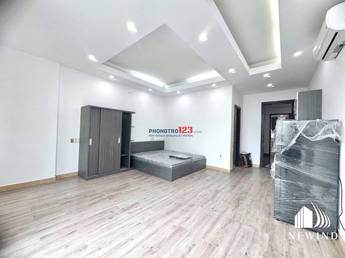 Cho thuê studio cửa sổ Quận 7 Tân Phong full nội thất gần Lotte Mart TDTU RMIT UFM an ninh PCCC