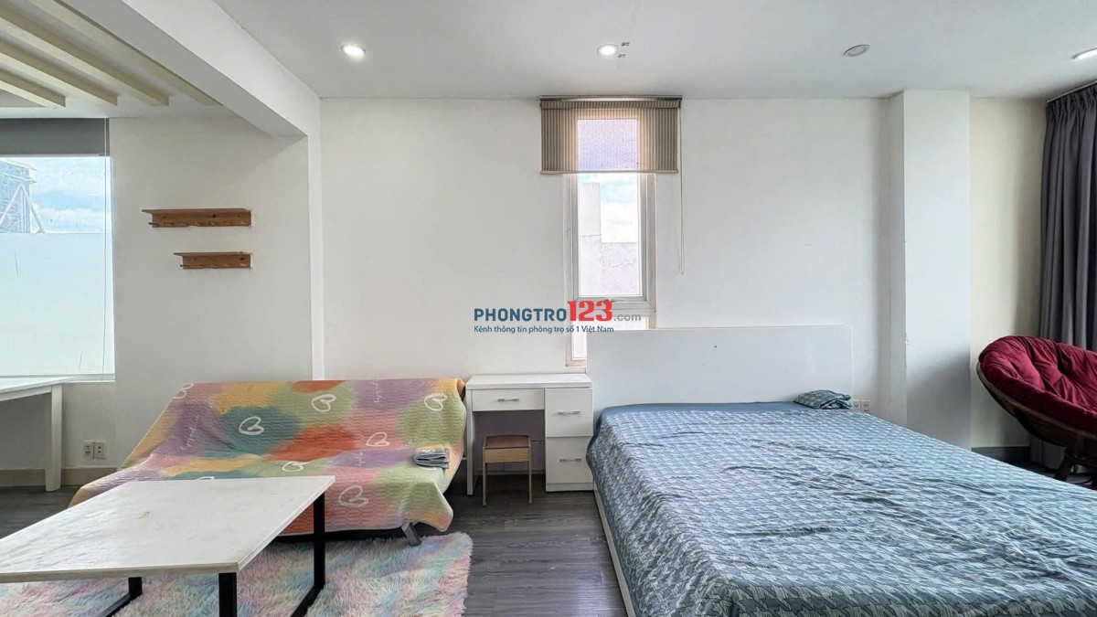 Căn hộ cửa sổ rộng Đoàn Như Hài Q4 full nthất 1 pn gần cầu khánh hội,ĐH NTT,thuận tiện qua q1,q4