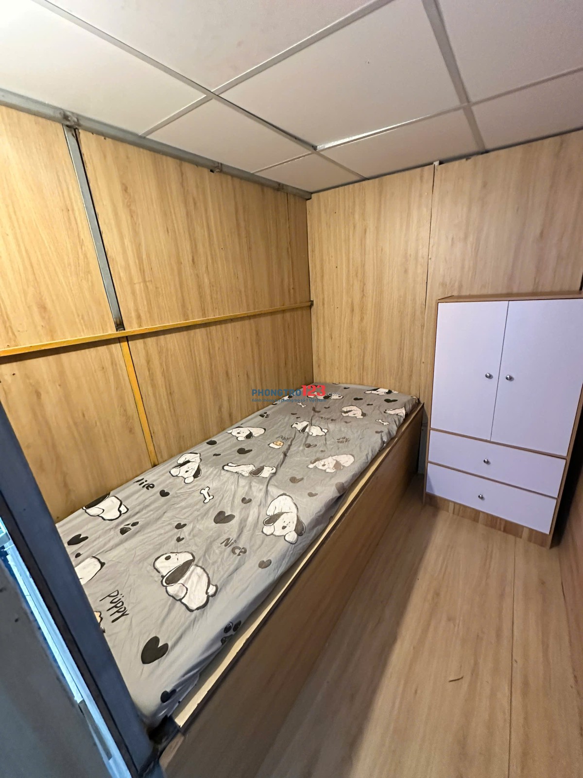 Phòng trọ dạng Dorm cho 1 người Sleepbox, Cộng Hòa giá từ 1TR8 (Bao Dịch Vụ)