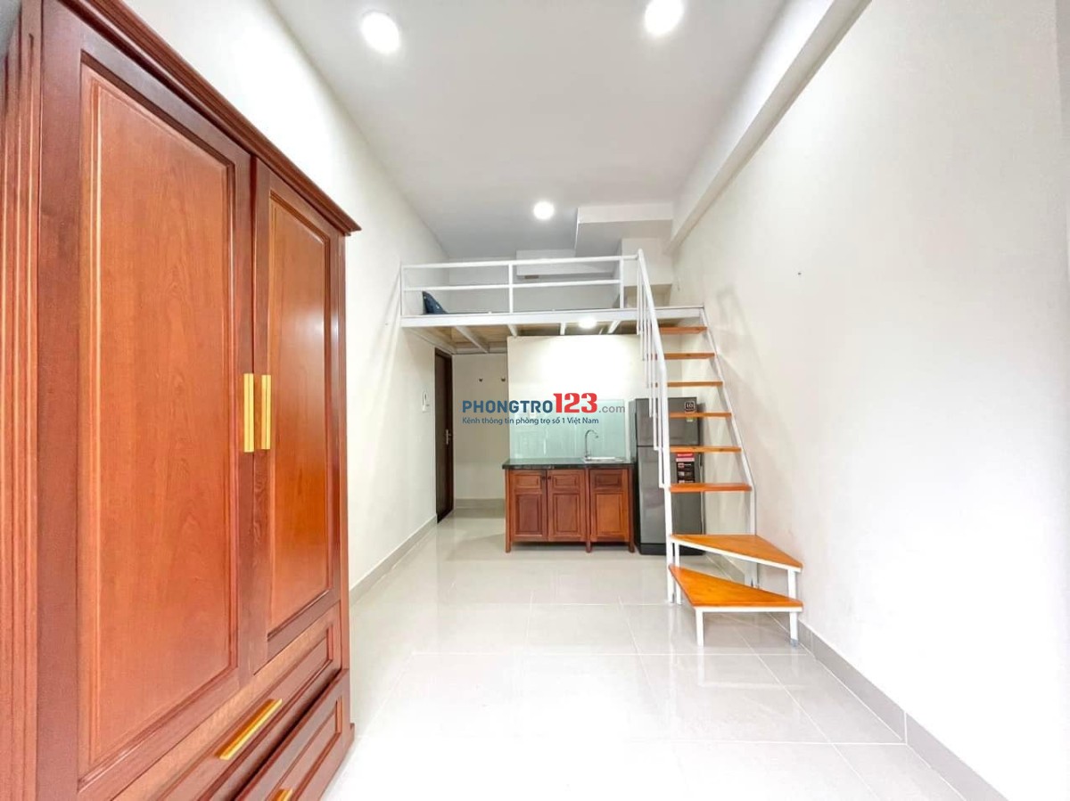 DUPLEX ĐẦY ĐỦ TIỆN NGHI 25M2 NGAY ĐH NGOẠI THƯƠNG, ĐH HUTECH