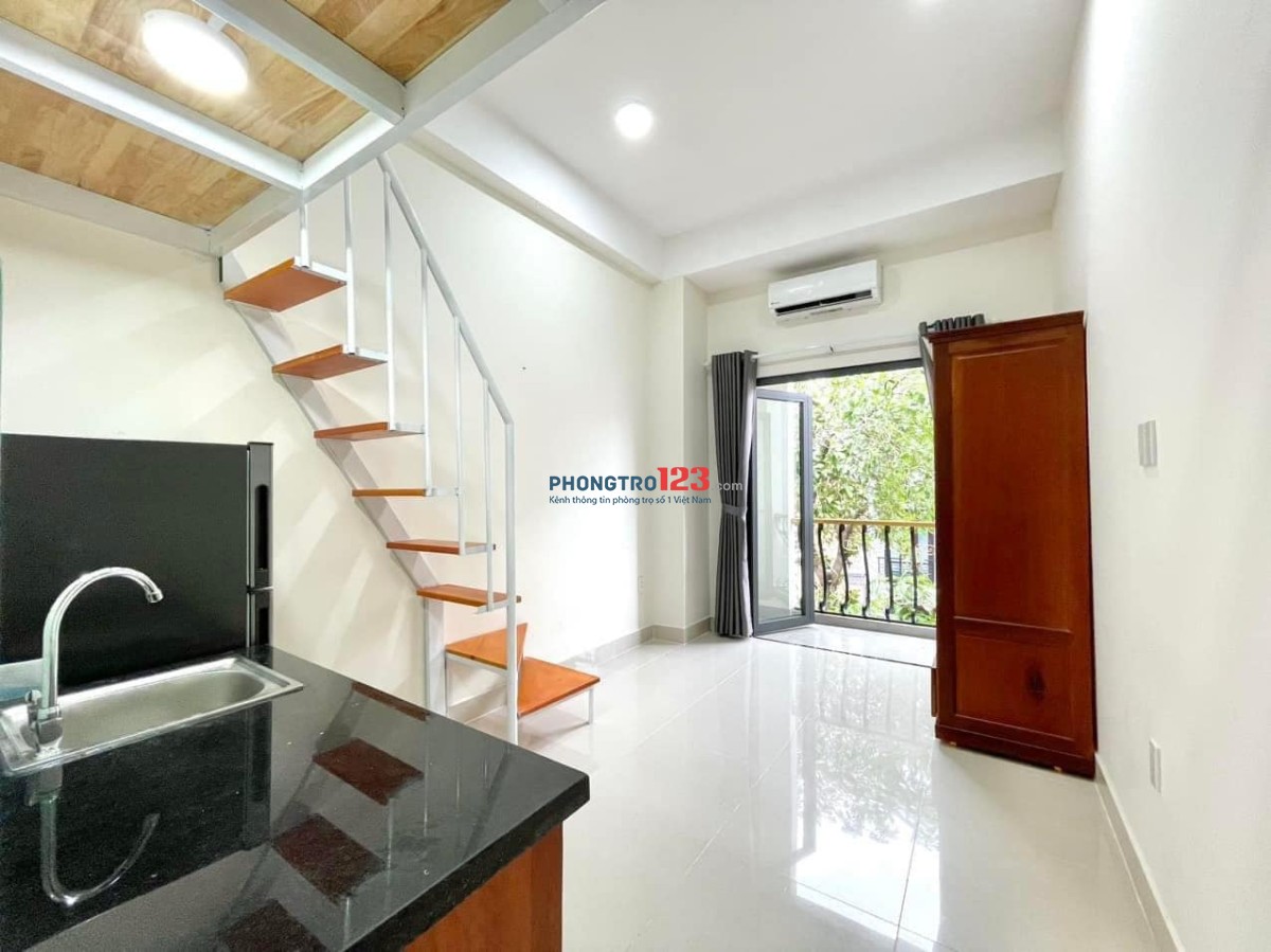 DUPLEX ĐẦY ĐỦ TIỆN NGHI 25M2 NGAY ĐH NGOẠI THƯƠNG, ĐH HUTECH