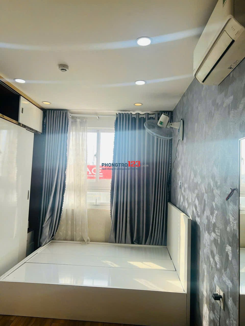 Chung cư Thái An, Nguyễn Văn Quá, Q12: 1p ngủ rộng, 50m2, 6triệu, nội