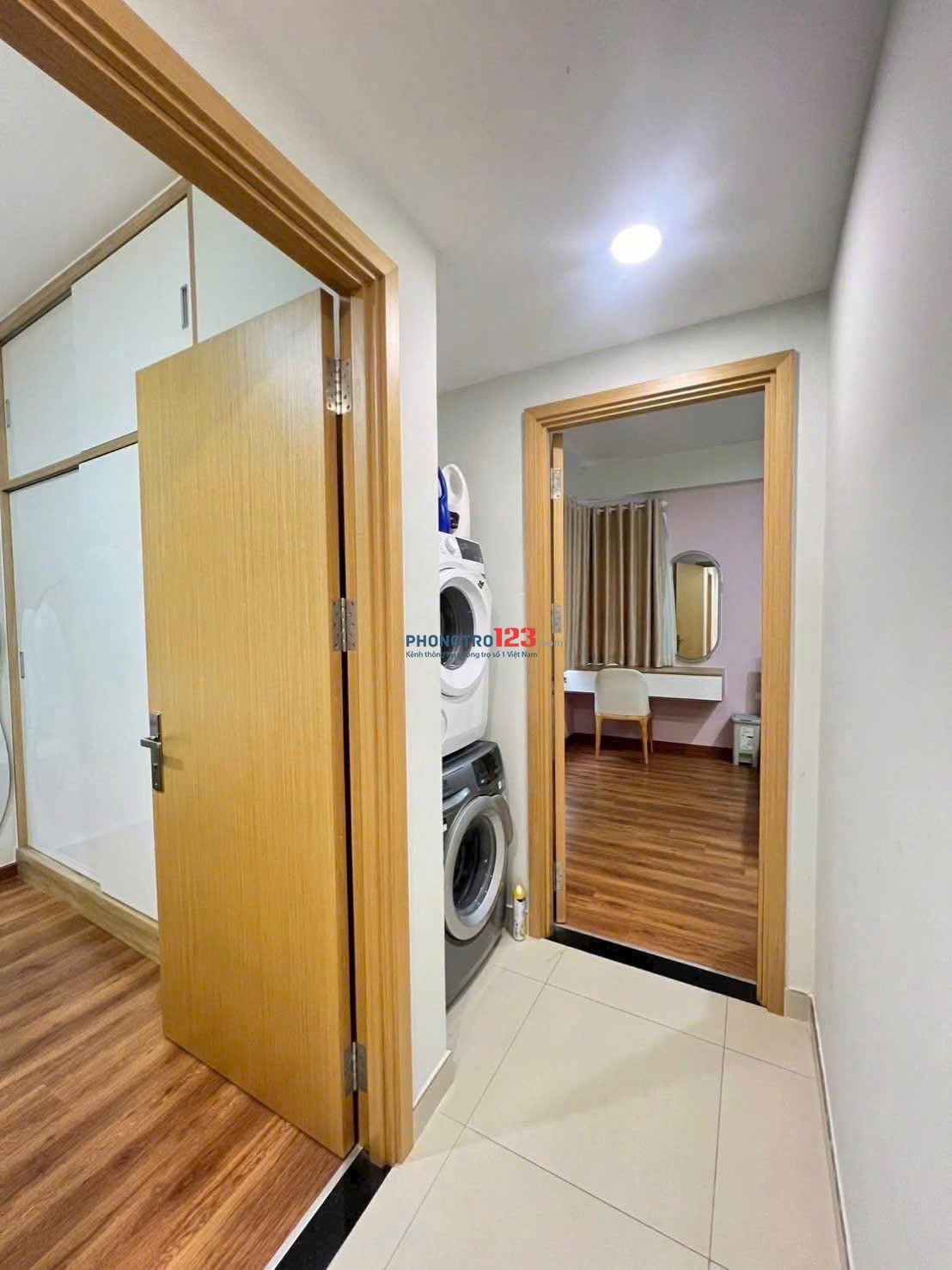 11tr/th. C/c Carillon 5, Lũy Bán Bích, TP: 76m2, 2PN, 2WC, Nội thất.