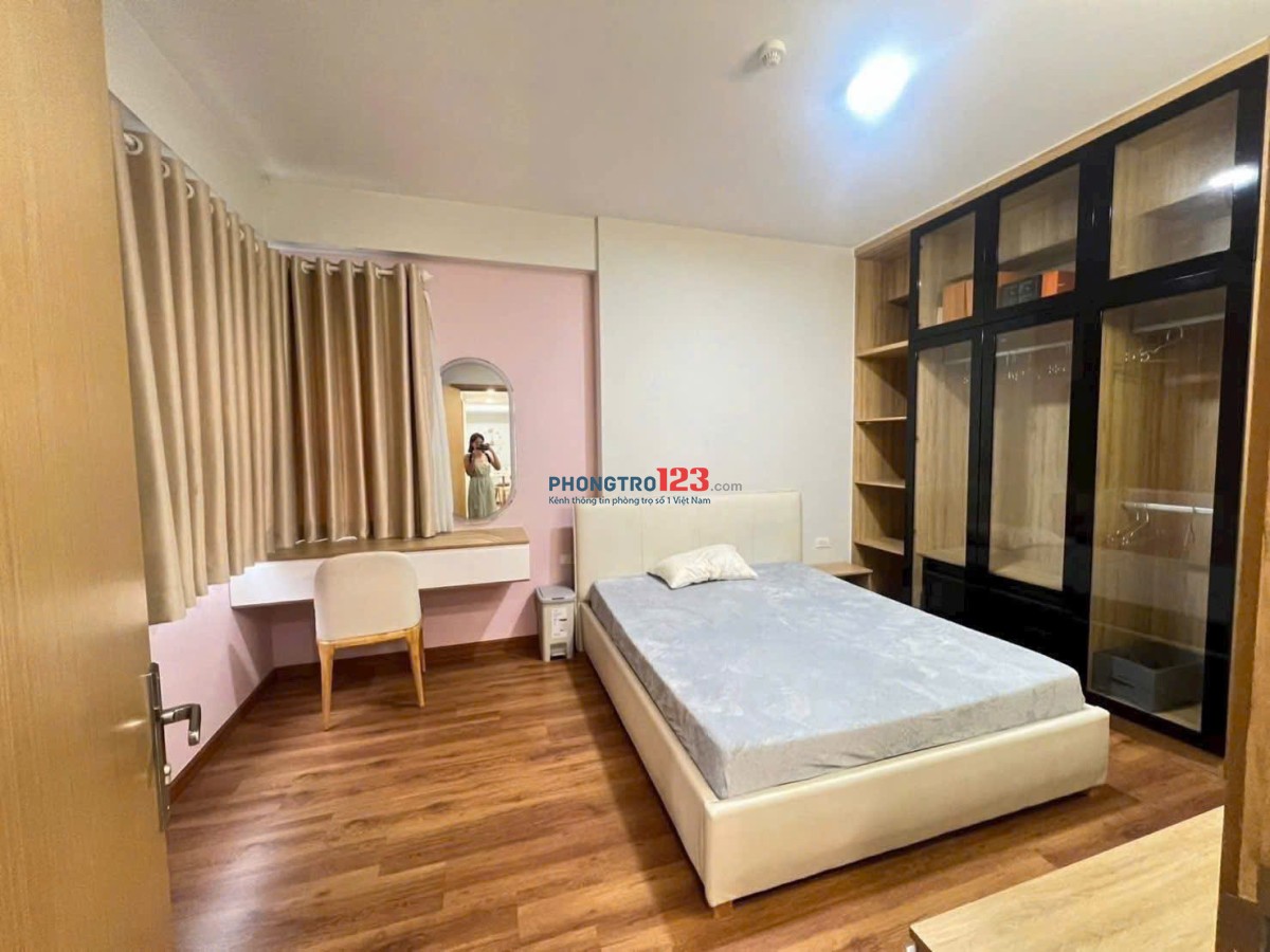 11tr/th. C/c Carillon 5, Lũy Bán Bích, TP: 76m2, 2PN, 2WC, Nội thất.