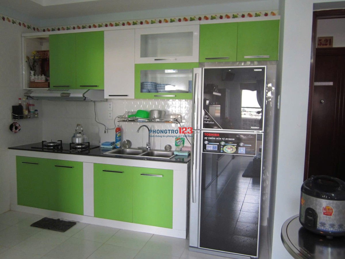 C/c Thái An 4, Nguyễn Văn Quá, Q12: 50m2, 1p ngủ, full NT, 6tr. Cọc 1th.