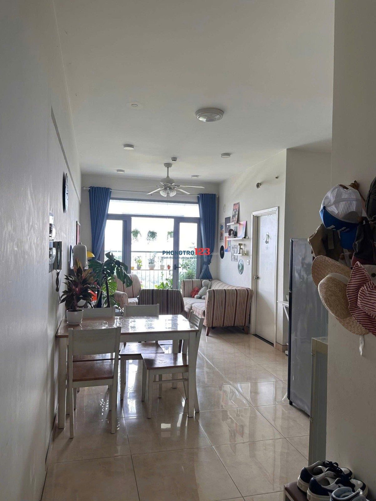 Chỉ 11tr/th, Carillon 5, Lũy Bán Bích, TP, 77m2, Căn Góc, 2PN, Nhà mới.