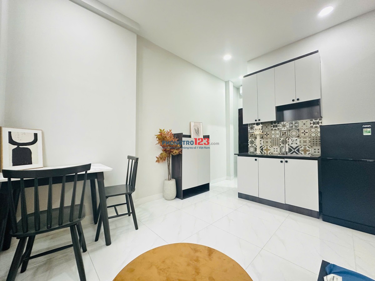 STUDIO FULL NỘI THẤT GẦN SÁT CÔNG VIÊN GIA ĐỊNH, CO.OP MART NGUYỄN KIỆM