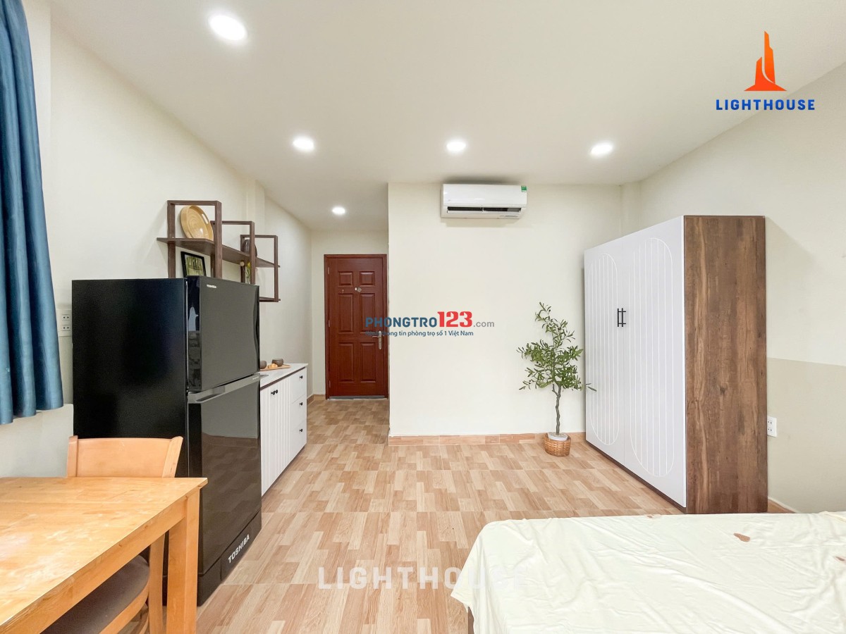 STUDIO BÌNH THẠNH GẦN ĐH TÀI CHÍNH, ĐIỆN BIÊN PHỦ, NGÃ 4 HÀNG XANH