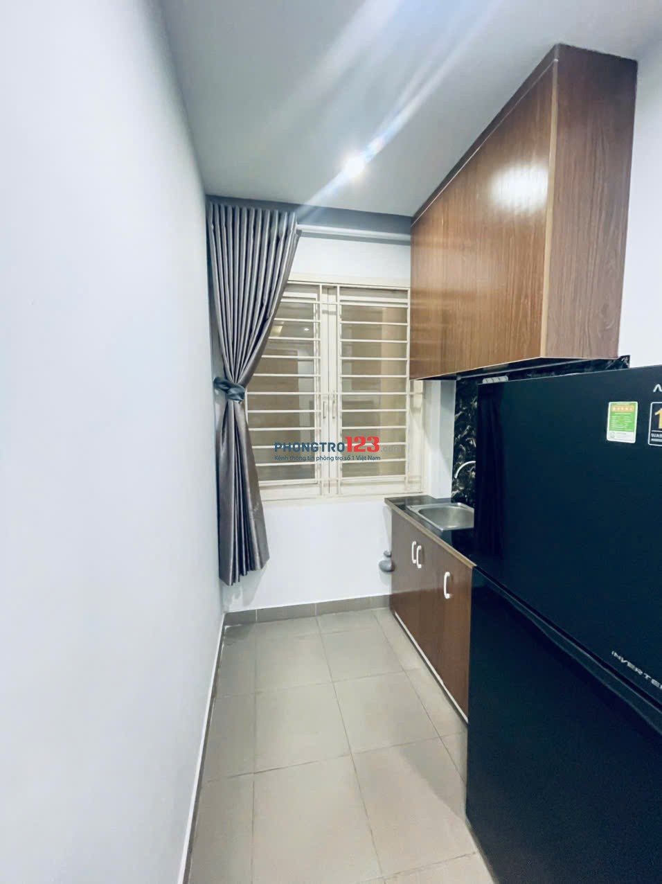 Phòng Mới Số 1 Đường D10, Full Nội Thất, Lầu 1, Dt : 35m2, Giá 5,2TR/TH