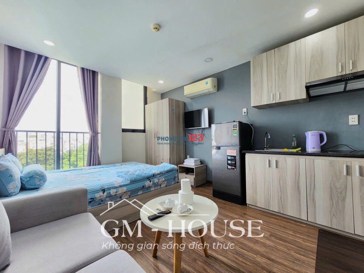 TRỌ BÌNH THẠNH GẦN NGÃ TƯ HÀNG XANH Q1,Q3 - 36m2 BAN CÔNG THOÁNG SÁNG - BẠCH ĐẰNG - BÌNH THẠNH