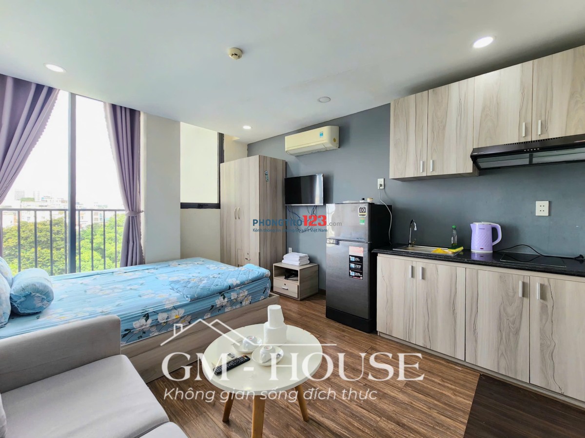 TRỌ BÌNH THẠNH GẦN NGÃ TƯ HÀNG XANH Q1,Q3 - 36m2 BAN CÔNG THOÁNG SÁNG - BẠCH ĐẰNG - BÌNH THẠNH