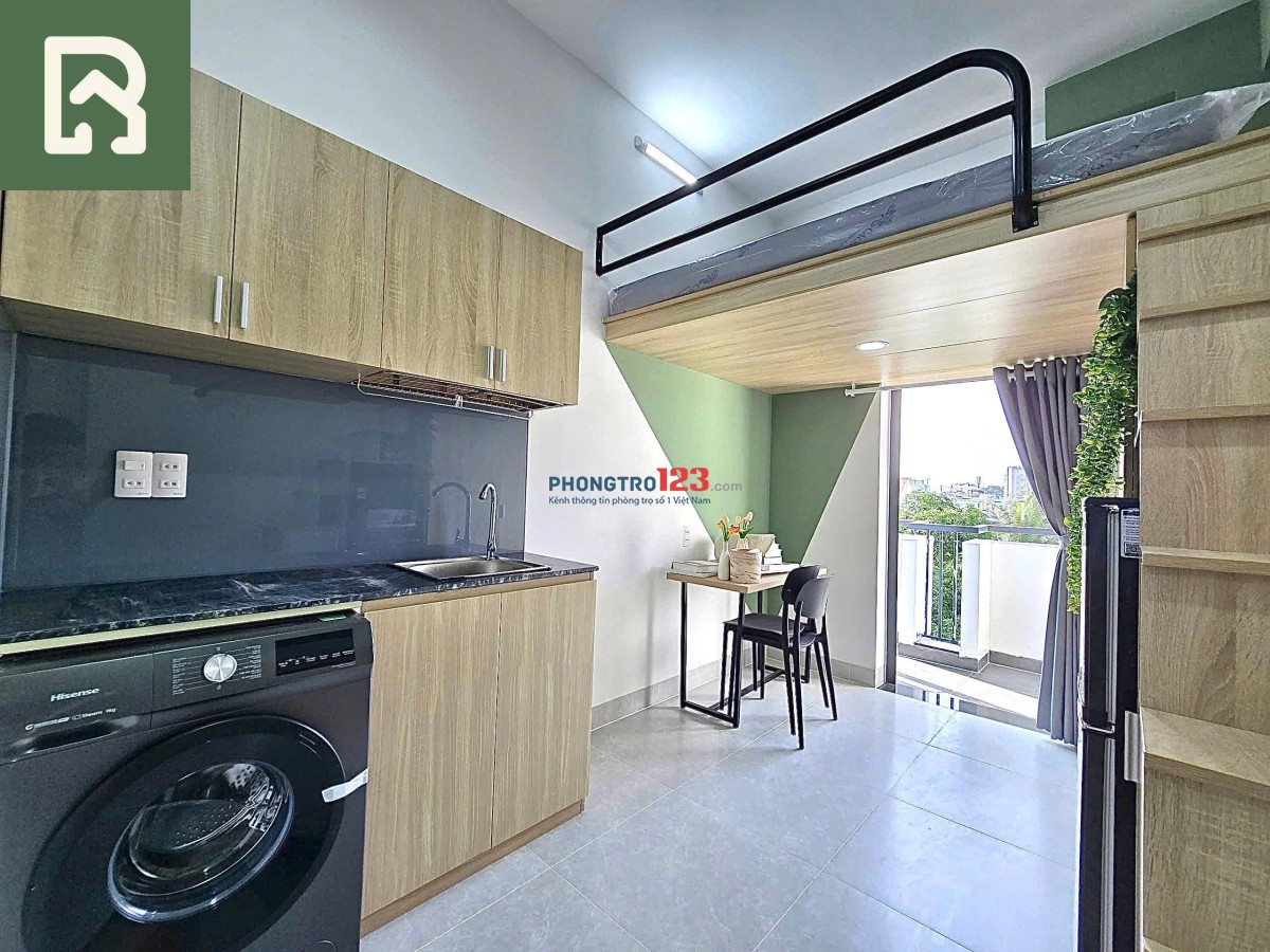 CHO THUÊ CĂN HỘ BÌNH THẠNH MỚI 100% DUPLEX GẦN HUTECH, UEF, VĂN LANG FULL NỘI THẤT