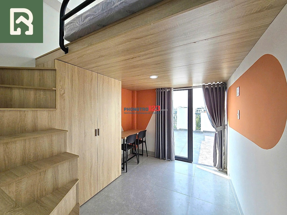 CHO THUÊ CĂN HỘ BÌNH THẠNH MỚI 100% DUPLEX GẦN HUTECH, UEF, VĂN LANG FULL NỘI THẤT