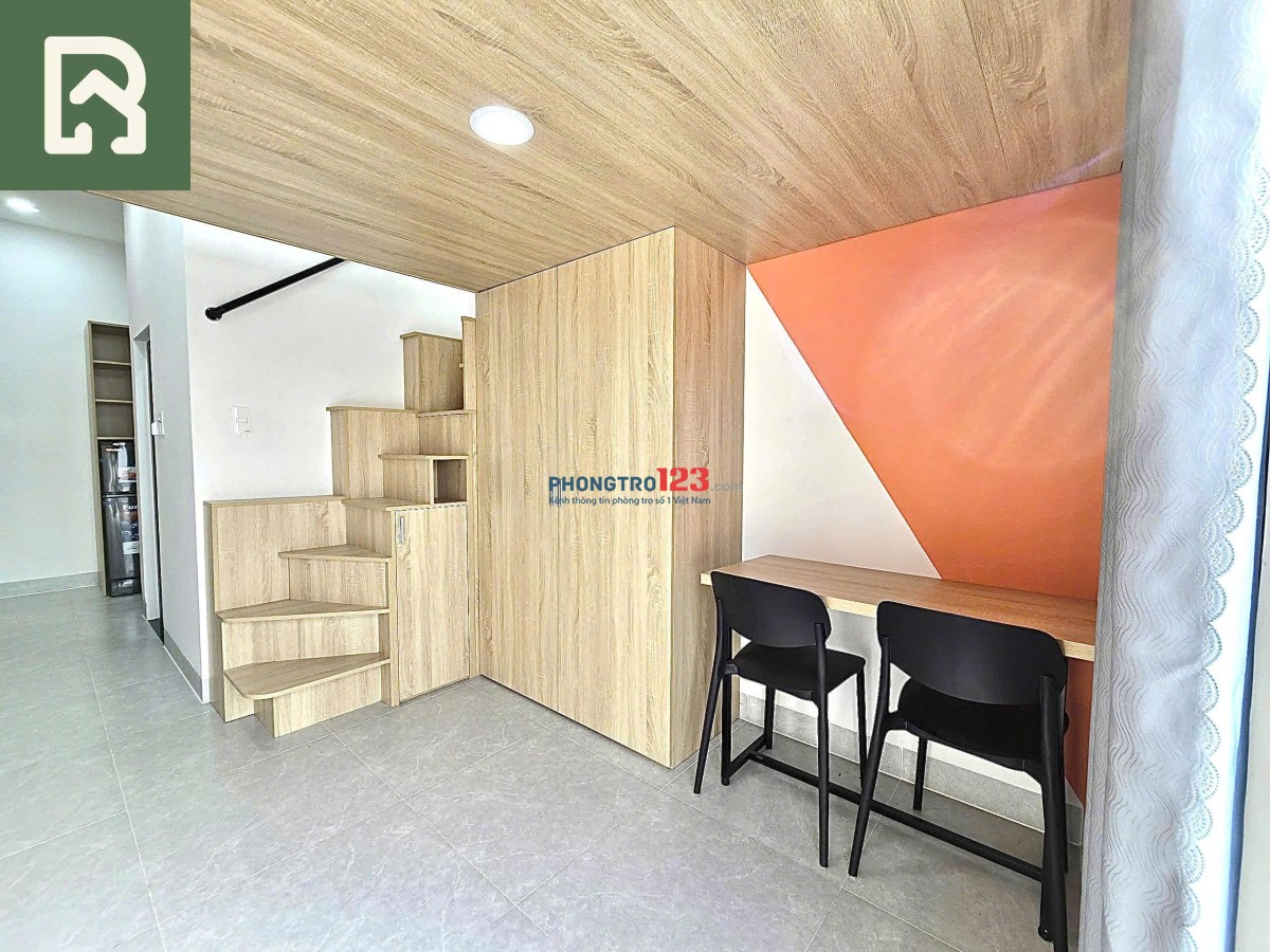 CHO THUÊ CĂN HỘ BÌNH THẠNH MỚI 100% DUPLEX GẦN HUTECH, UEF, VĂN LANG FULL NỘI THẤT