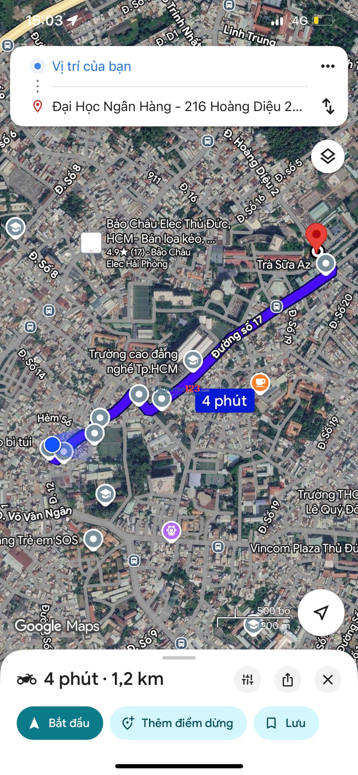 CHO THUÊ CĂN HỘ KHU VỰC CHỢ THỦ ĐỨC