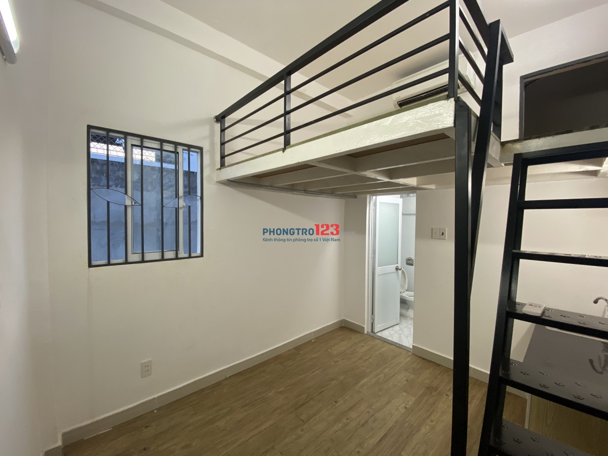 Cho thuê phòng trọ cao cấp có máy lạnh, gác lửng đầy đủ tiện nghi. Giá 03 triệu