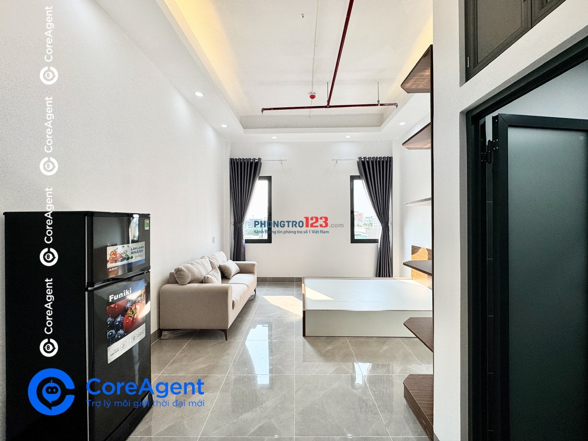 STUDUIO CỬA SỔ TRỜI NGAY ĐỖ XUÂN HỢP MỚI XÂY 100% FULL NỘI THẤT MỚI - Ở LIỀN.