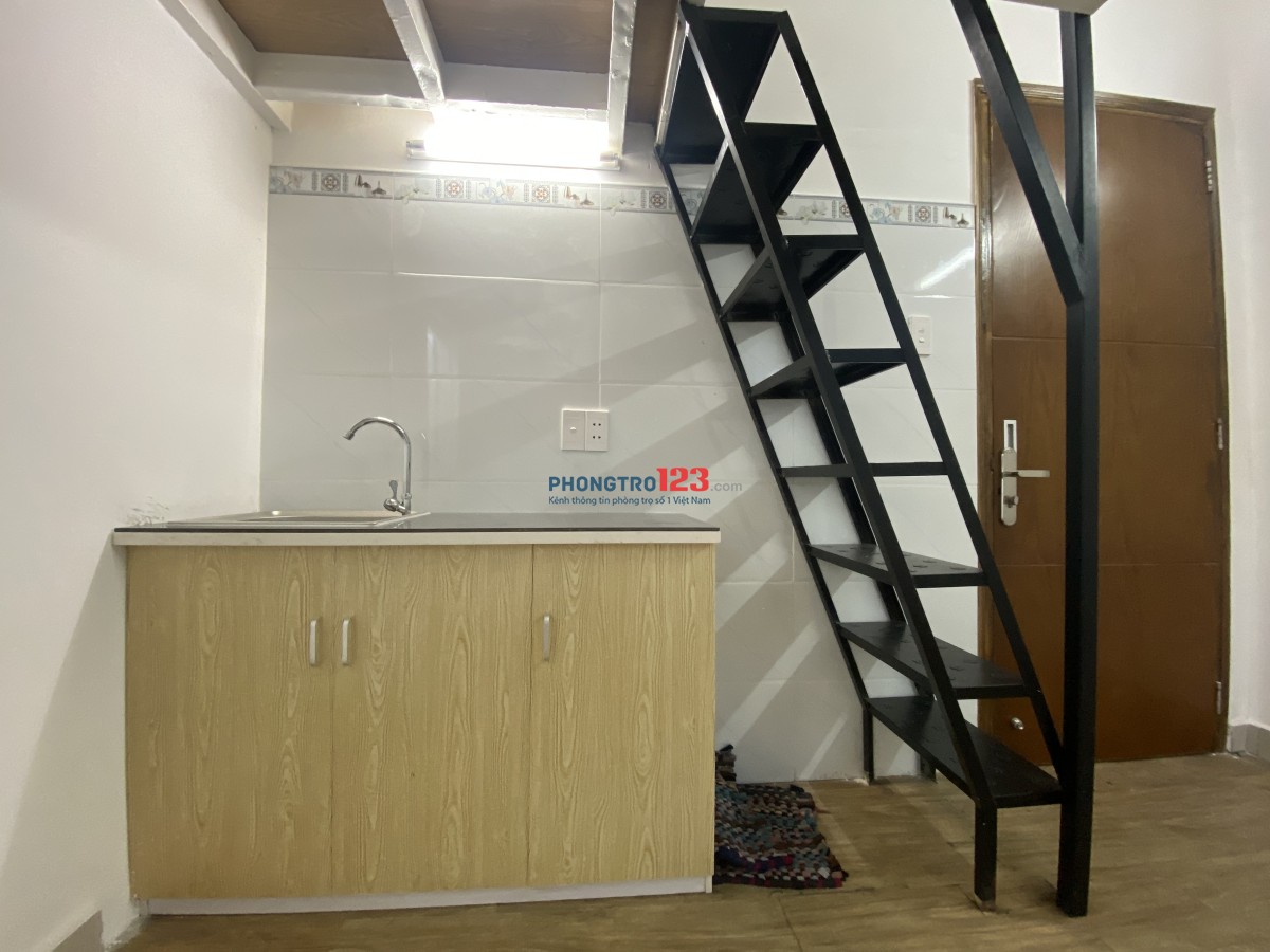 Cho thuê phòng trọ cao cấp có máy lạnh, gác lửng đầy đủ tiện nghi. Giá 03 triệu