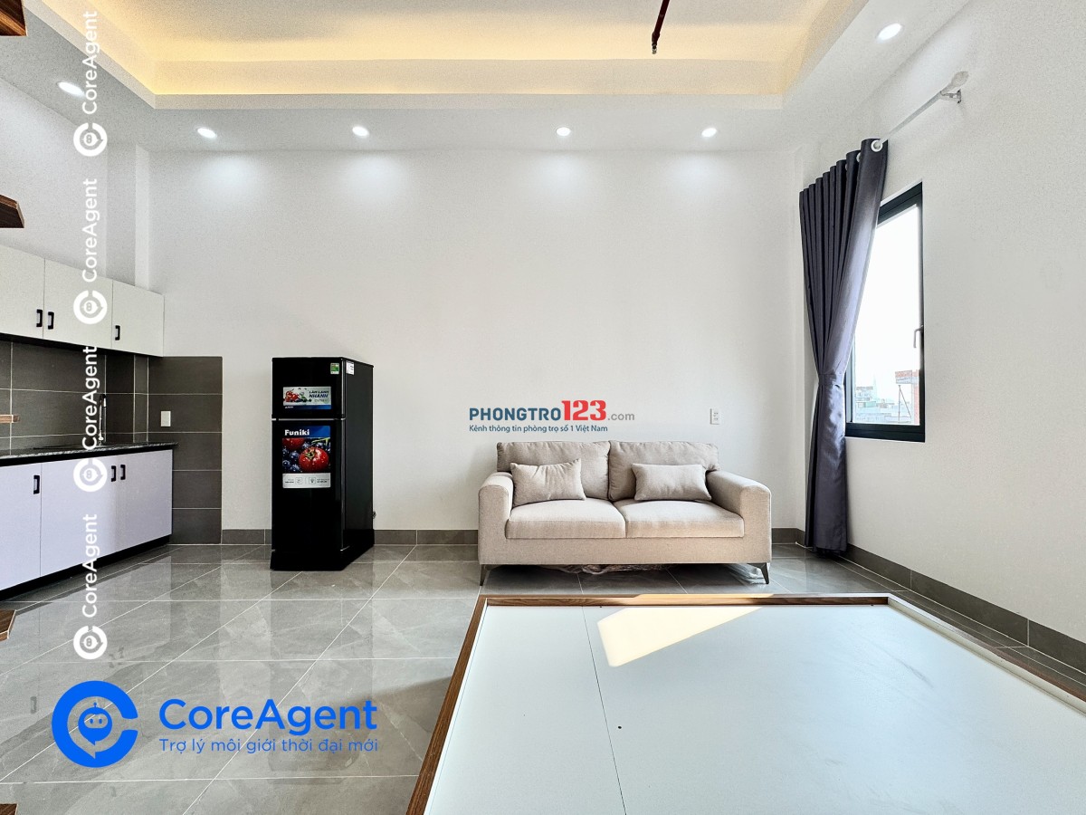 STUDUIO CỬA SỔ TRỜI NGAY ĐỖ XUÂN HỢP MỚI XÂY 100% FULL NỘI THẤT MỚI - Ở LIỀN.