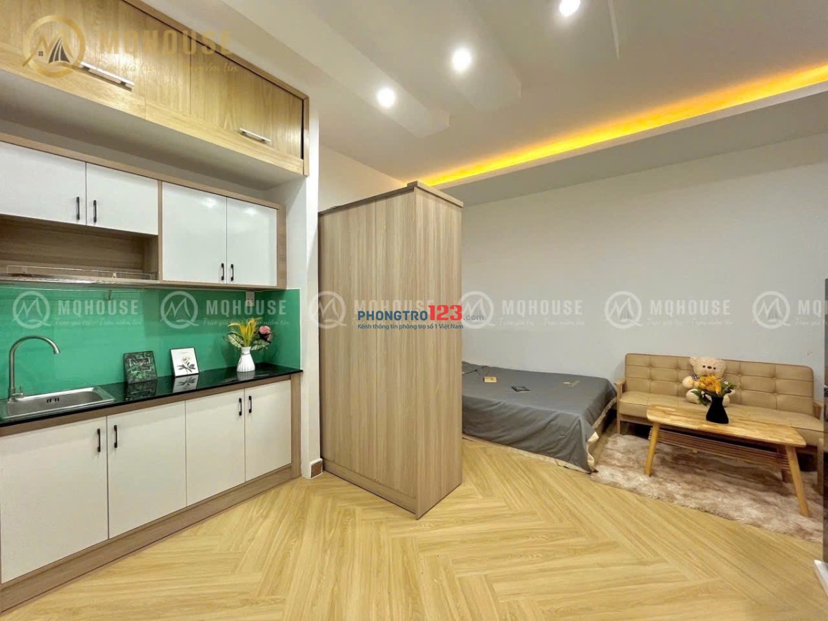  Cho thuê studio full nội thất – sát sân bay – tân bình – ở liền