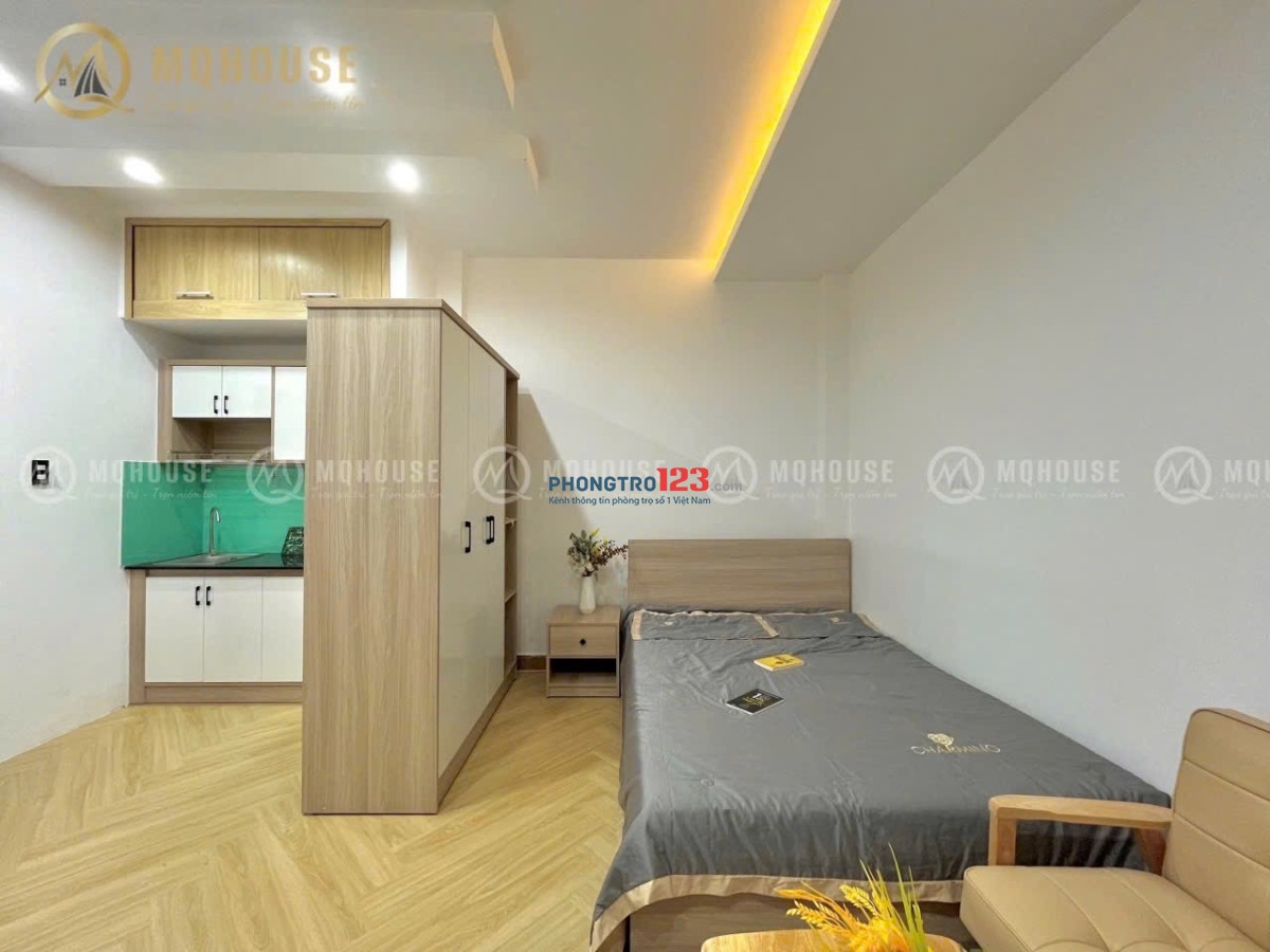  Cho thuê studio full nội thất – sát sân bay – tân bình – ở liền