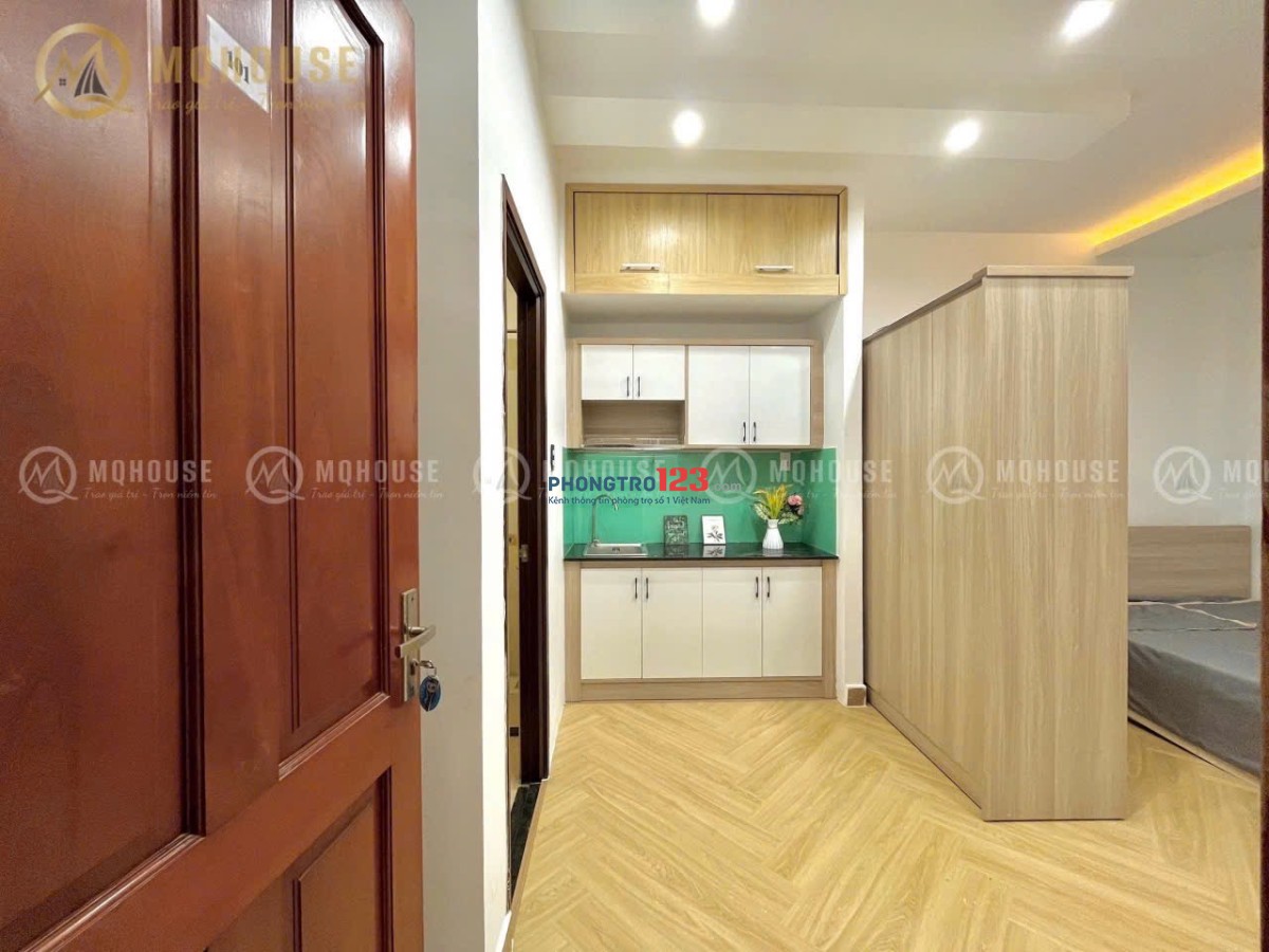  Cho thuê studio full nội thất – sát sân bay – tân bình – ở liền