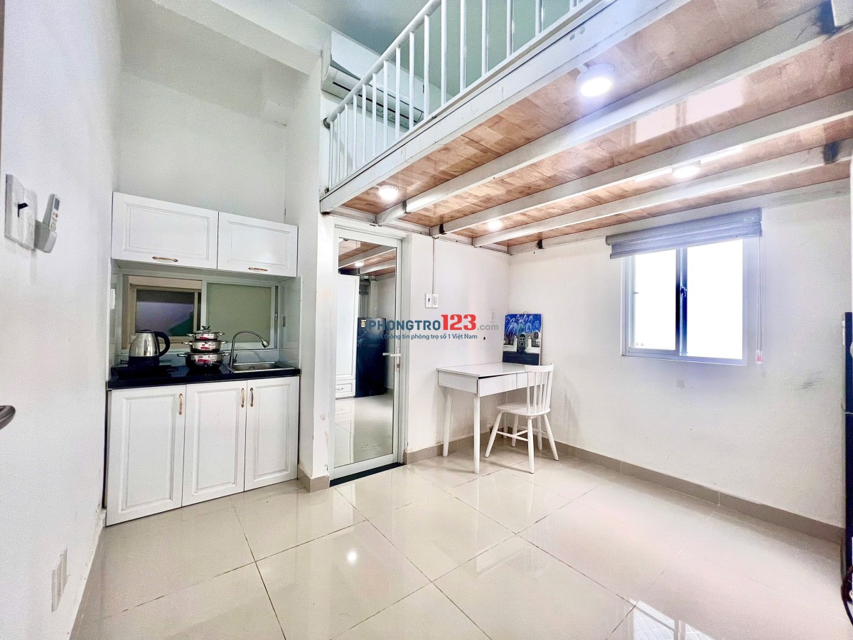 Phòng Gác Lửng Mới Xây Ngay Hoàng Hoa Thám