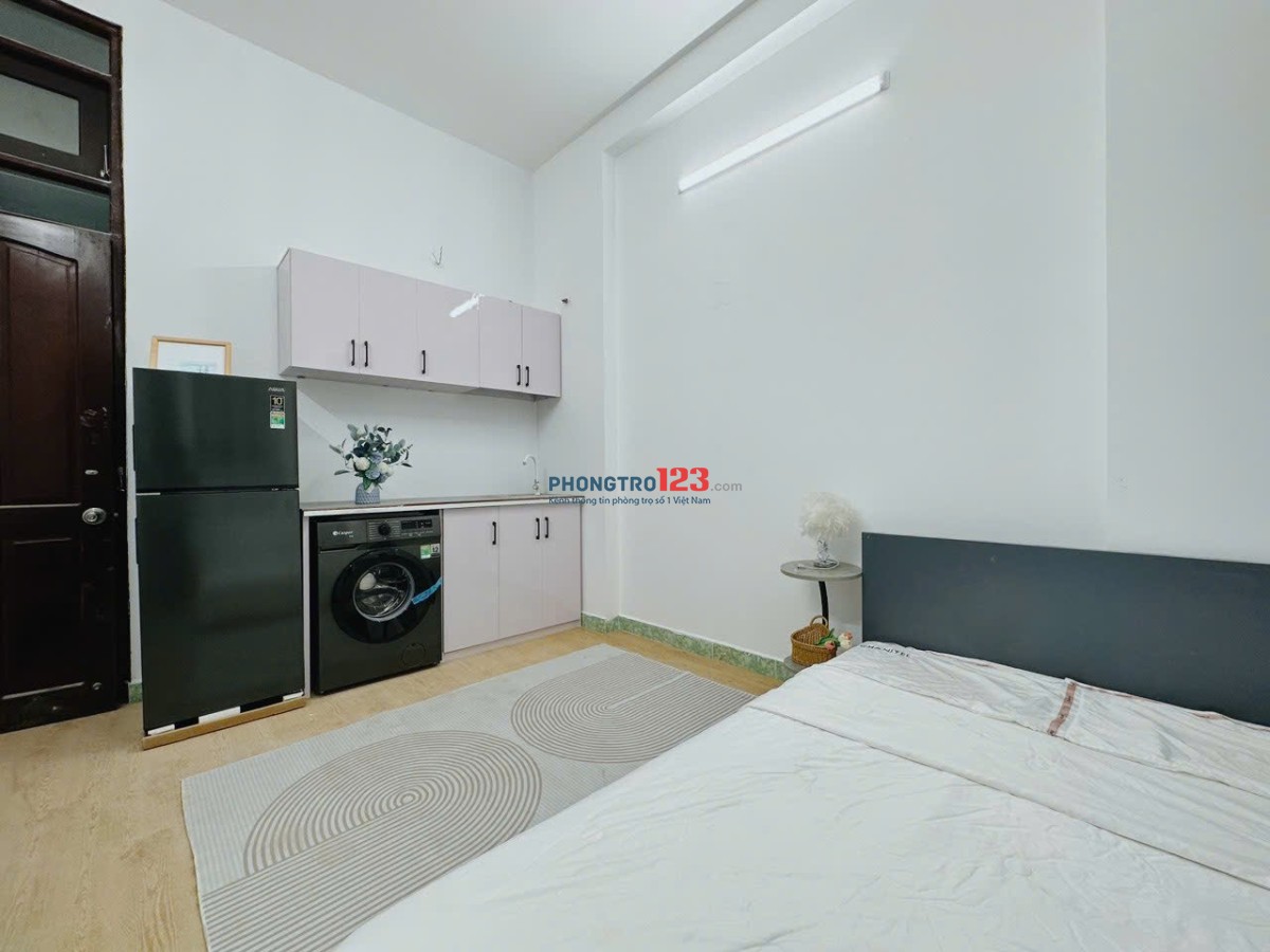 TRỌ BÌNH THẠNH GẦN Q1,Q1, LANDMARK 81 - FULL NỘI THẤT CỬA SỔ LỚN MÁY GIẶT RIÊNG - NGUYỄN HỮU CẢNH